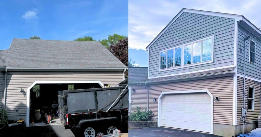 Ranch style garages in Massachusetts