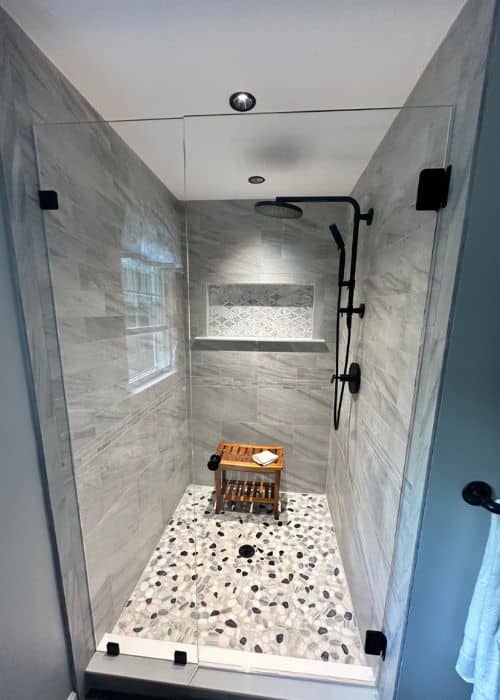 modern shower wall tile