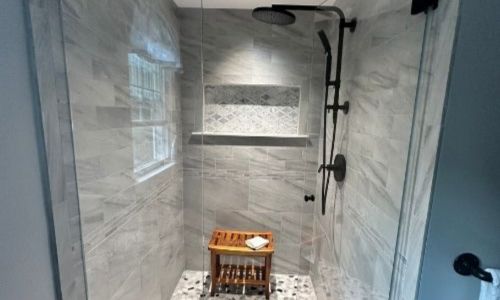 Custom Bathroom Renovation in Natick