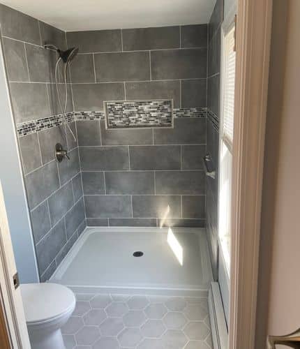 custom shower renovation Westborough
